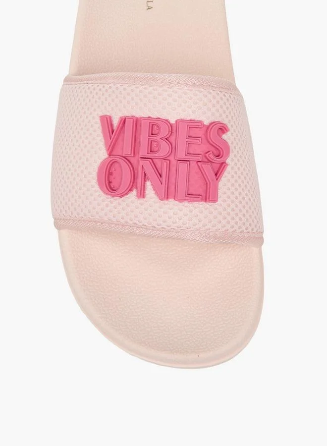 Flora Bella By Shoexpress PINK Flora Bella Women Slides for Women | Best Price UAE