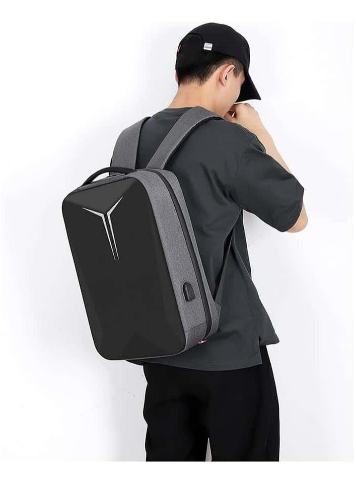 أنمي 15.6 بوصة السفر محمول على ظهره للرجال مع منفذ شحن أوسب - Image 2