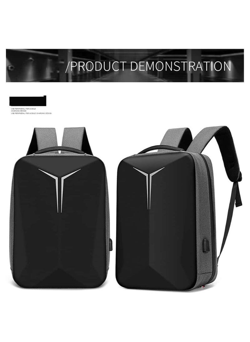 أنمي 15.6 بوصة السفر محمول على ظهره للرجال مع منفذ شحن أوسب - Image 4