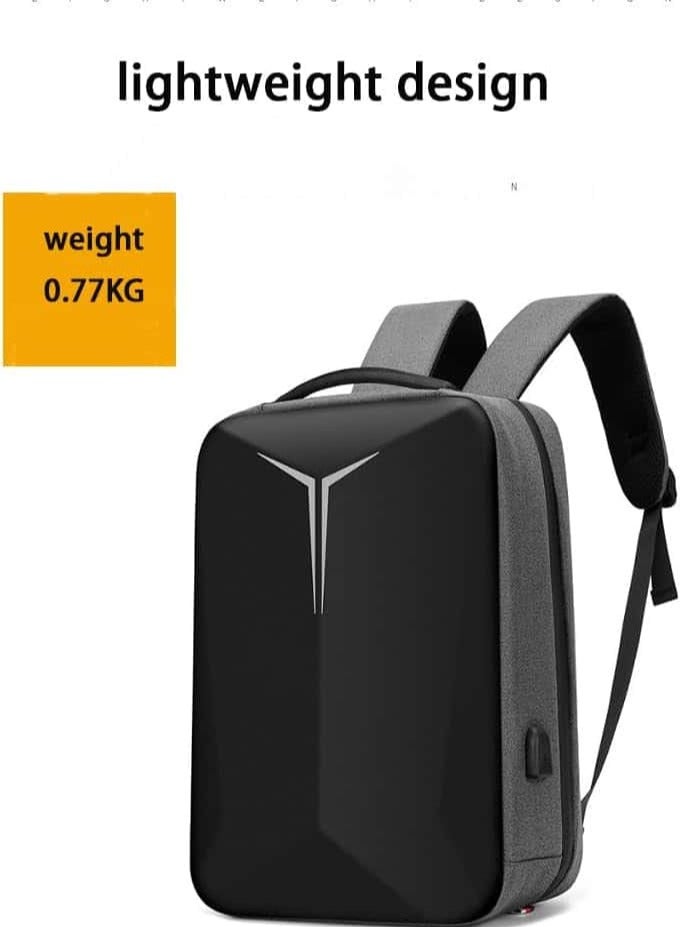 أنمي 15.6 بوصة السفر محمول على ظهره للرجال مع منفذ شحن أوسب - Image 5