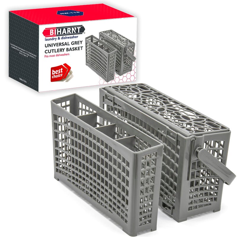 Universal Dishwasher Basket Replacement 2 in 1 UtensilCutlery Basket Compatible with Bosch Maytag Kenmore Whirlpool KitchenAid LG Samsung FrigidaireGE