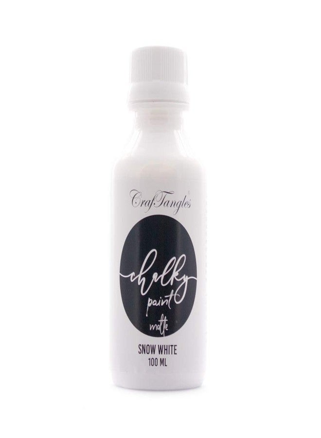 CrafTangles Chalk Paint - Snow White (100 ml) - Image 1