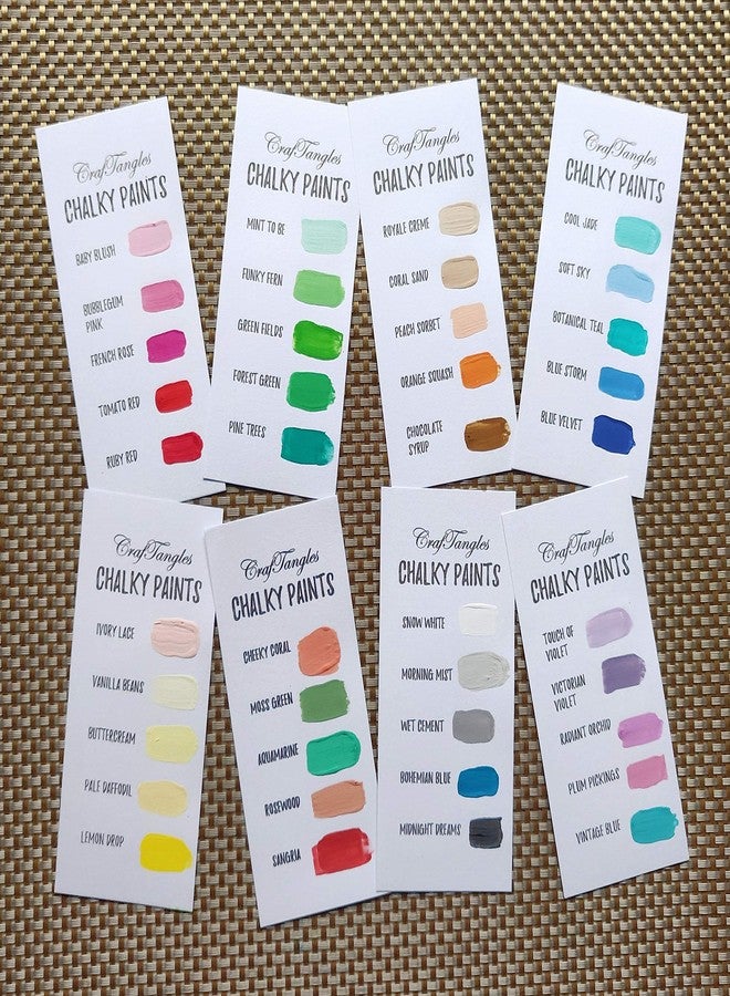 CrafTangles Chalk Paint - Snow White (100 ml) - Image 2