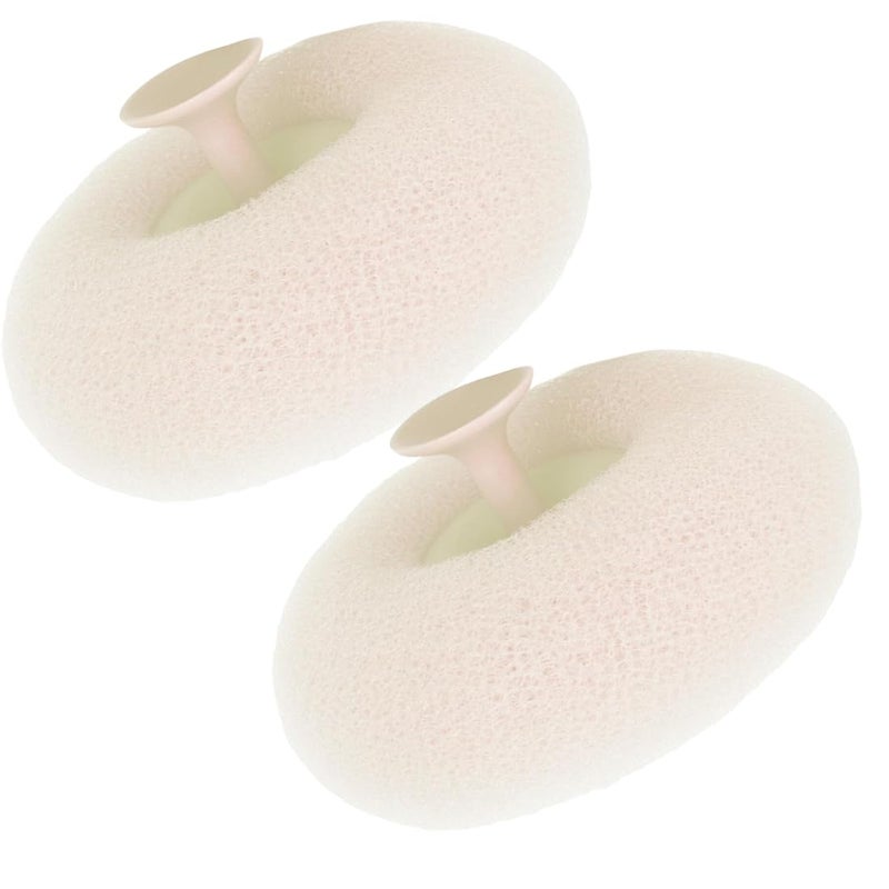 PAGALY Bath Shower Loofah Sponge Body Scrubber Bathing Round Loofah for Men and Women Ultra Soft Round Bath Sponge LoofahScrubpack 2  - Image 1