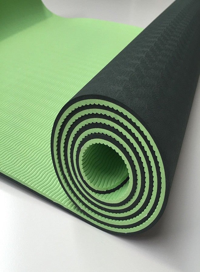 Gold Leaf NEO GOLDLEAF Eco-Friendly Double Textures TPE Yoga Mat (Green) - Image 2