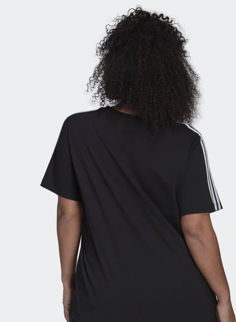 Adidas 3 Stripes Slim fit T-Shirt