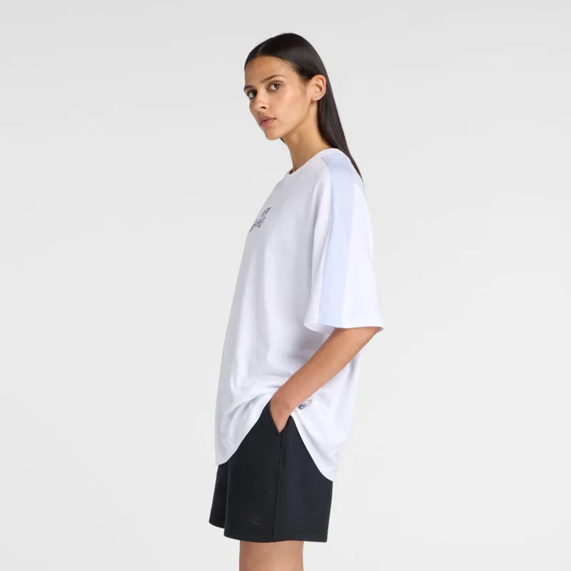 New Balance  Women's Trackside Oversized T-Shirt for Women | Best Price UAE