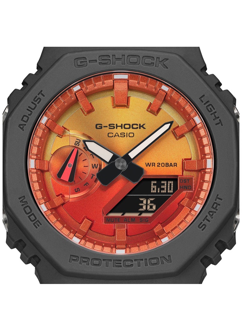 G-SHOCK Analog+Digital Resin Band Men's Watch GA-2100FL-8A - Image 5