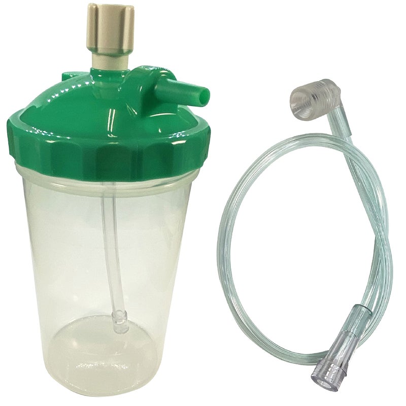 Westmed 6 LPM Humidifier Bottle w15 Adapter Tubing