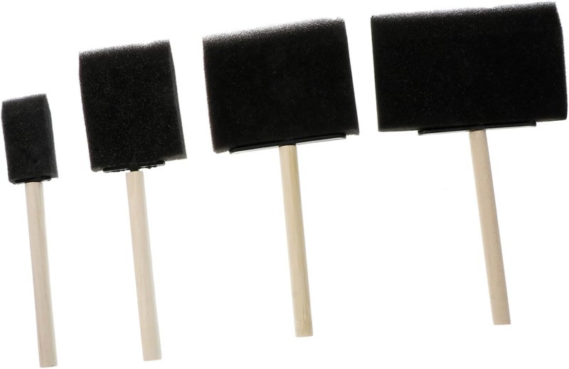 1Set Painting Sponge Brush Styles of Art Tools for DIY Crafts Safe for Beginners and Kindergarten Use Easy to Clean Lightweight - Image 1