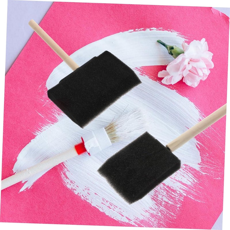 1Set Painting Sponge Brush Styles of Art Tools for DIY Crafts Safe for Beginners and Kindergarten Use Easy to Clean Lightweight - Image 3