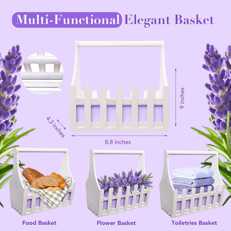 ArioseMonde مجموعة هدايا سلة حمام سبا، برائحة اللافندر والياسمين، مجموعة سلة هدايا سبا منزلية للنساء، تتضمن غسول الجسم، جل الاستحمام، أملاح الاستحمام، حمام الفقاعات، رذاذ الجسم، صابون الاستحمام، كرة الاستحمام - Image 5