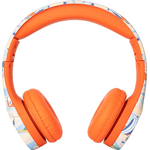 Snug Play+ Kids Headphones – Volume Limited 93dB for Safe Listening – Foldable, Durable Headphones for Toddlers, Boys & Girls – Tangle-Free Cord – Ideal for Travel, School, Tablets - Beach - Image 3