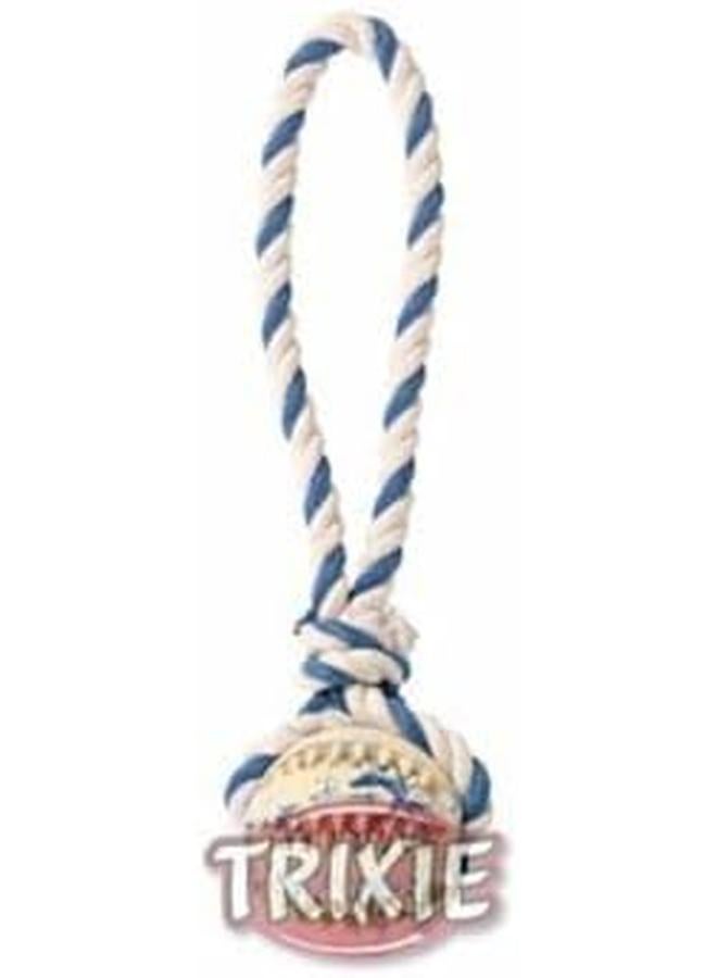 تريكسي كرة على حبل مطاط طبيعي قطر 7 سم 24 سم - Image 3