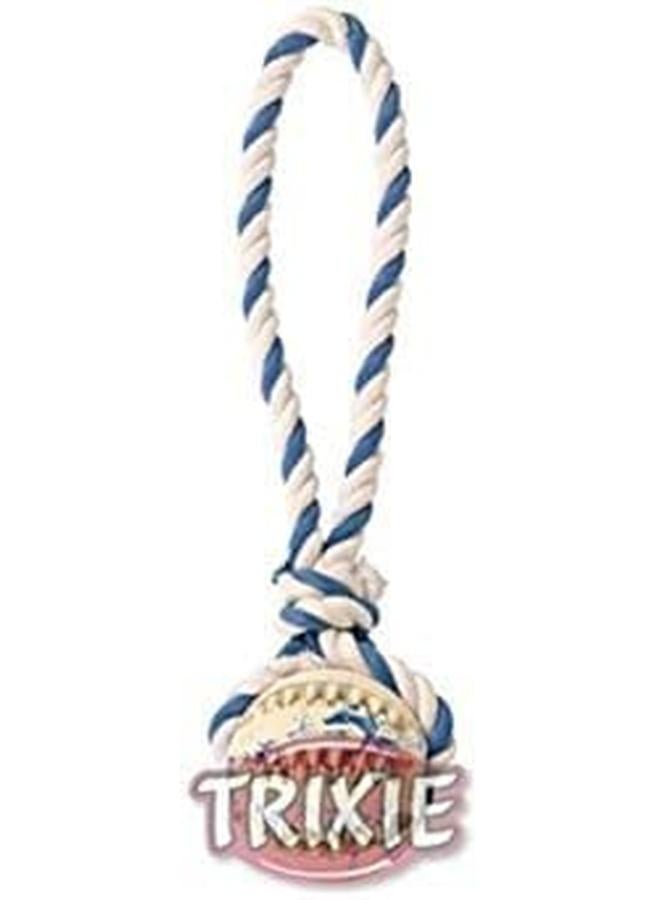 تريكسي كرة على حبل مطاط طبيعي قطر 7 سم 24 سم - Image 2