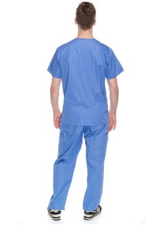 Meridian Meridian Lab Uniforms Tailored Fit Classic cargo Scrub Pants Sporty and Comfy Full Elastic Scrub Pant Full Elastic Waistband Jogger for Men and Women  - Image 2