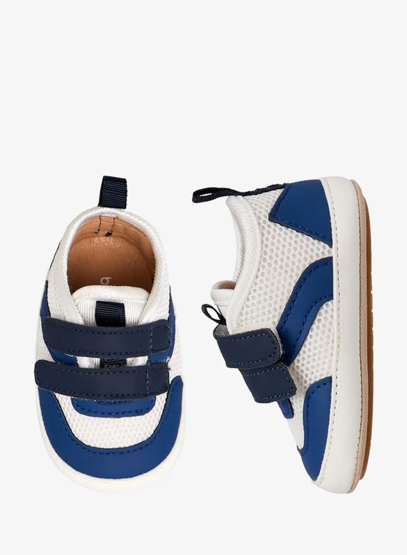 Barefeet Booties with Hook & Loop Closure, Panel Detail