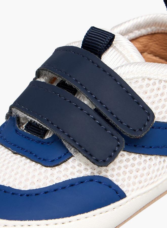 Barefeet Booties with Hook & Loop Closure, Panel Detail - Image 4