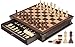 Peradix Magnetic Chess Set with 2 Builtin Storage Drawers 15 Wooden Strategy Board Games 2 Extra Queens Luxury Magnet Chess Game for Adults Kids and Family Game Night Gift Package - Image 2