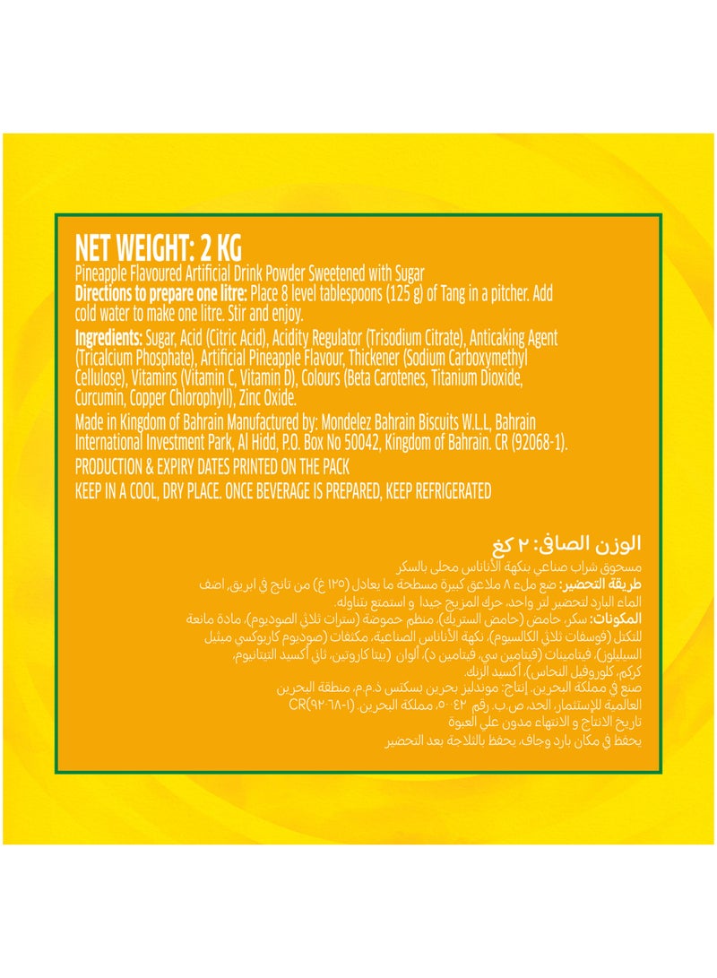 Tang Pineapple Powder Drink 2kg - Image 5