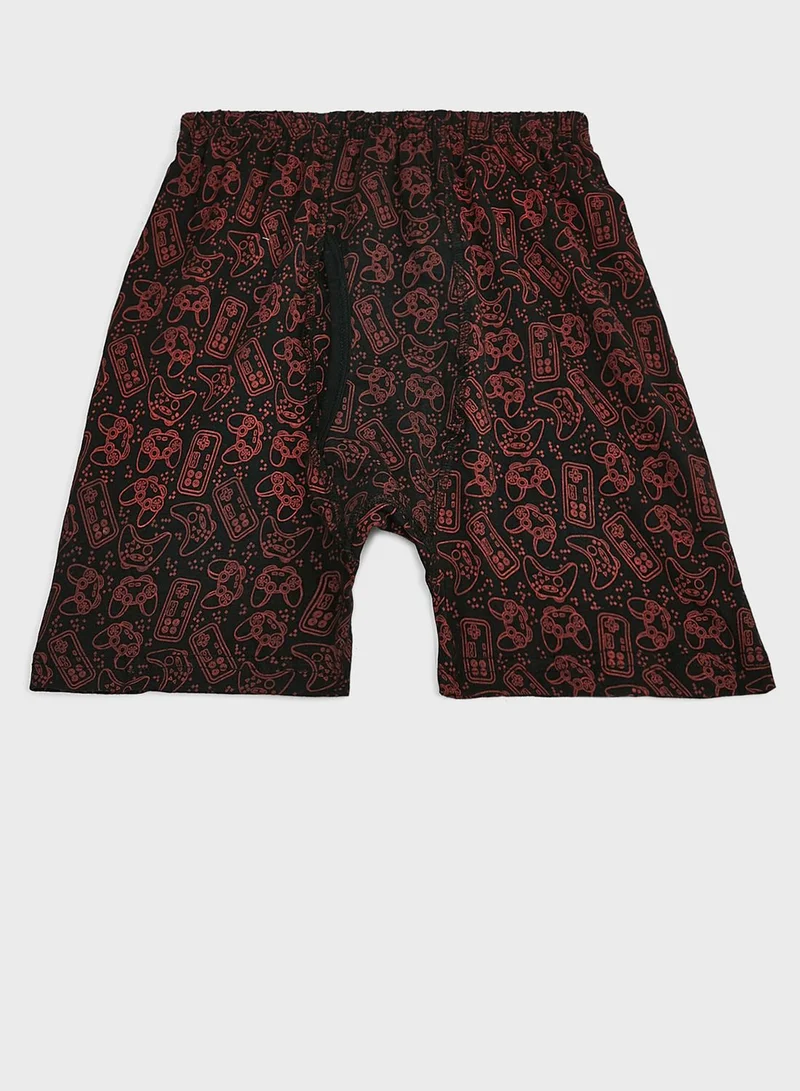 Pinata Pack Of 5 Printed Boys Boxer