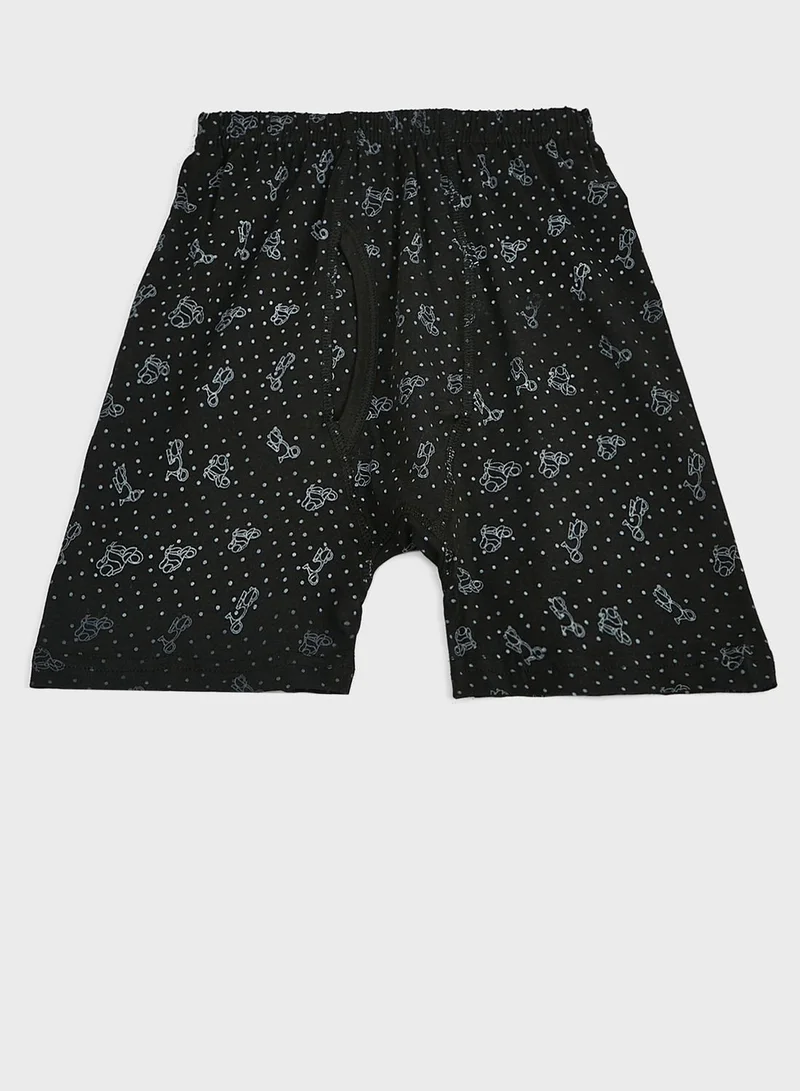 Pinata Pack Of 5 Printed Boys Boxer