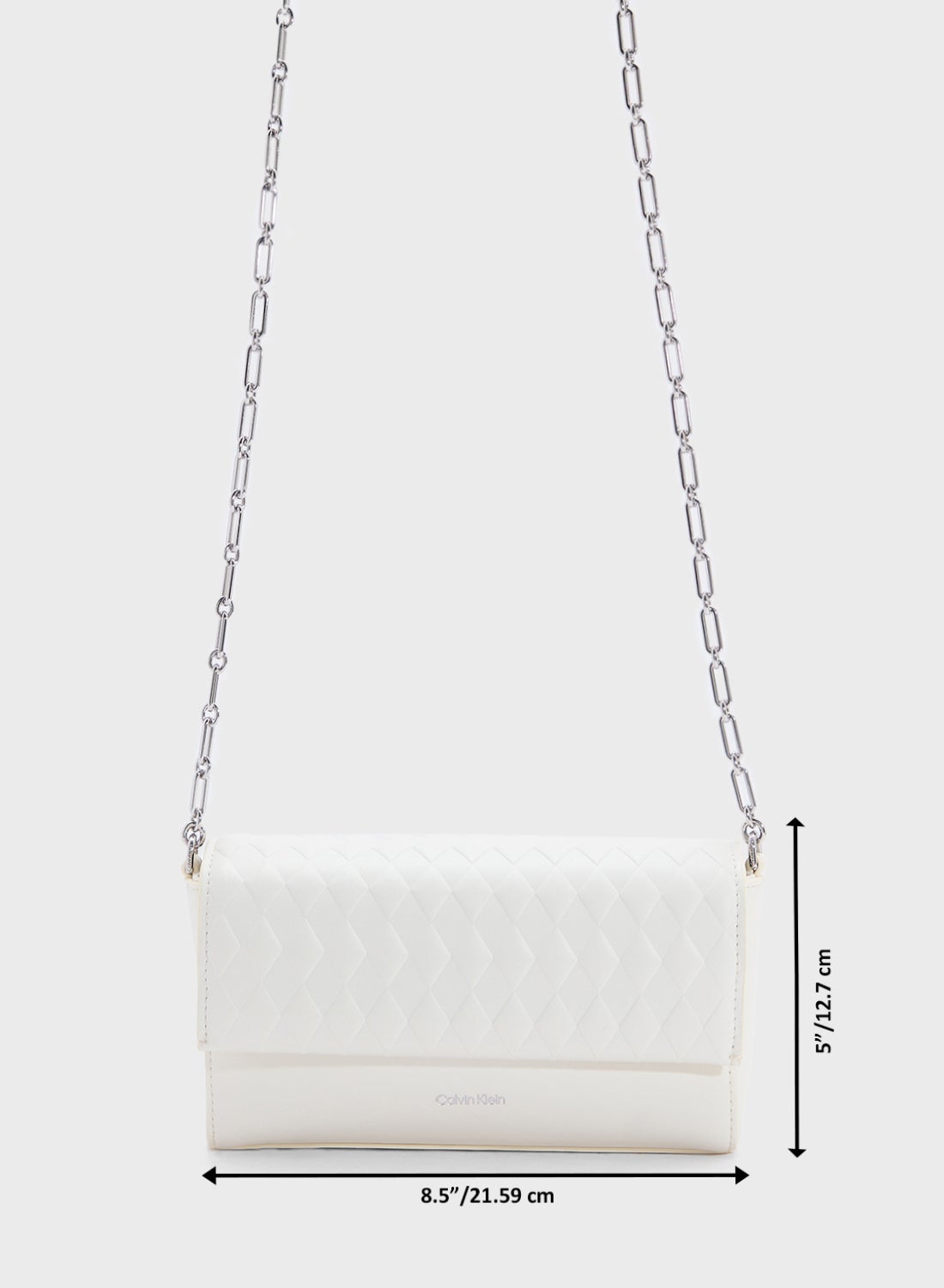 バッグ K CALVIN KLEIN MINI QUILT CROSSBODY BAG WITH CHAIN for Women