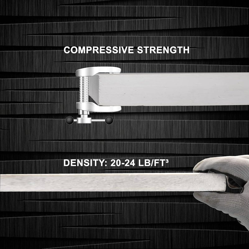 Simond STORE Ceramic Fiber Board Insulation - 2300F Rated - 1/2" x 23.6" x 35.4" - Pack of 1 - Ceramic Fiber Thermal Insulation Board for Stoves, Ovens, Forges, Kilns, Furnaces, Fireplaces, Boilers - Image 5