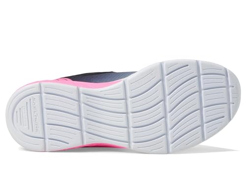 Skechers Kids Girls Microspec Max Plus Sneaker, Grey/Pink, 11, Little Kid - Image 4