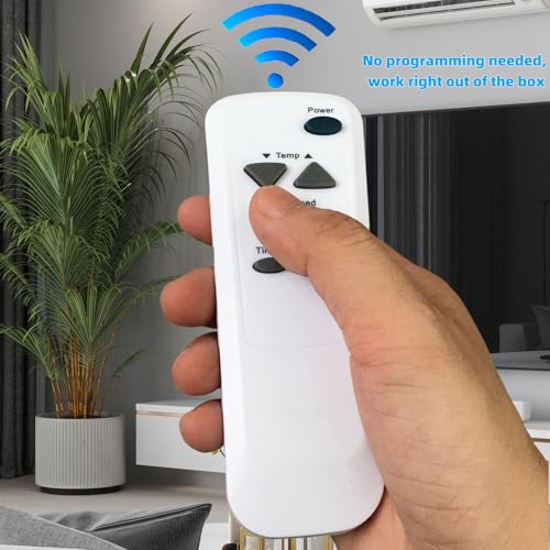 Kassionel Replacement AC Remote Control AKB73016012 Compatible for LG Air Conditioner LW1010ER LW1011ER LW1210ER LW8010ER LT1216CER LW8016ER LT1016CER LT1036CER LB1000ER L1504R L1404 - Image 4