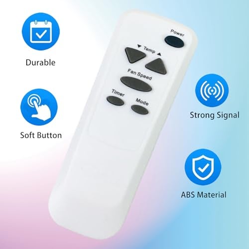 Kassionel Replacement AC Remote Control AKB73016012 Compatible for LG Air Conditioner LW1010ER LW1011ER LW1210ER LW8010ER LT1216CER LW8016ER LT1016CER LT1036CER LB1000ER L1504R L1404 - Image 5