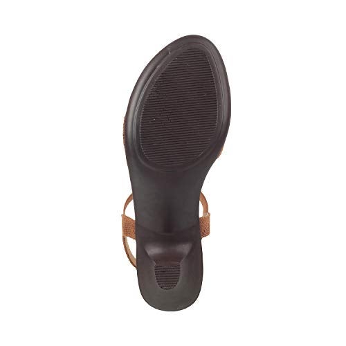 Mochi Womens Synthetic Brown Sandals (Size (5 UK (38 EU)) - Image 4