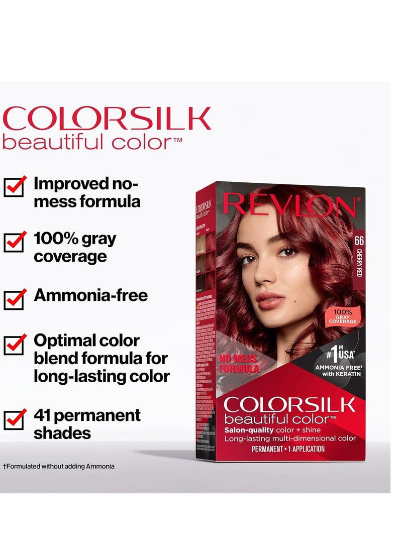 Revlon Colorsilk Beautiful Color Permanent Hair Color, (OLD VERSION) 60 Dark Ash Blonde (Pack of 3) - Image 2