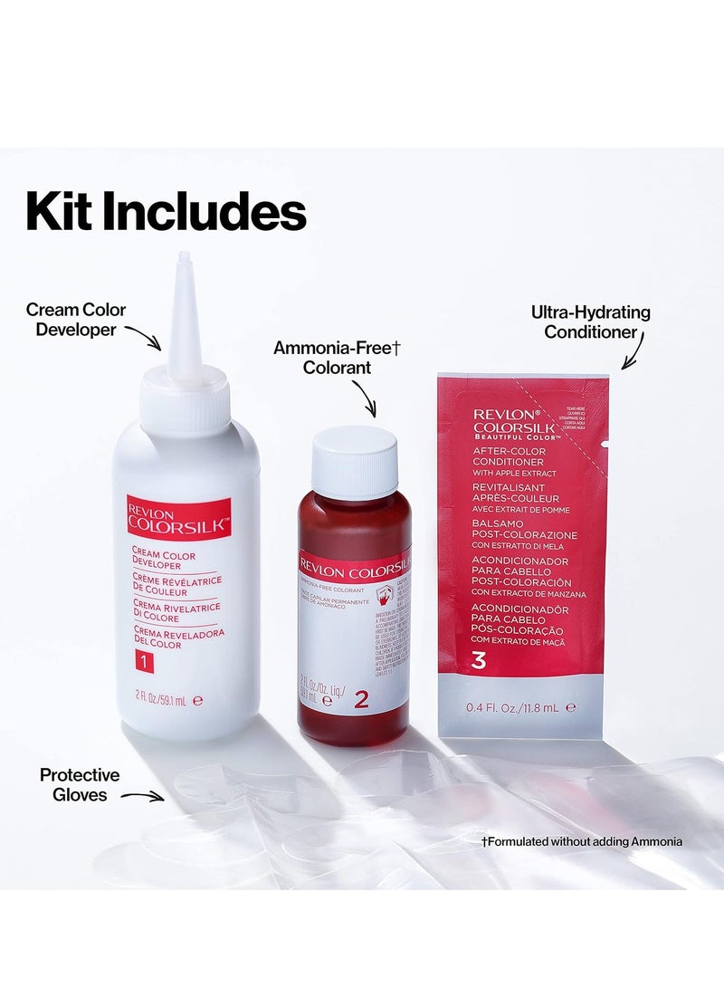 Revlon Colorsilk Beautiful Color Permanent Hair Color, (OLD VERSION) 60 Dark Ash Blonde (Pack of 3) - Image 3