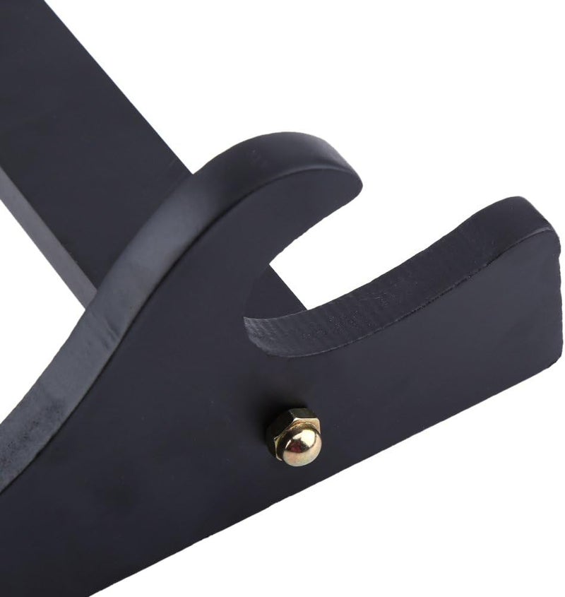 klarako Three-Tier Sword Holder Wall Mount, Samurai Sword Katana Stand Hanger Bracket Display for Katana Wakizashi and Standard Swords - Image 5