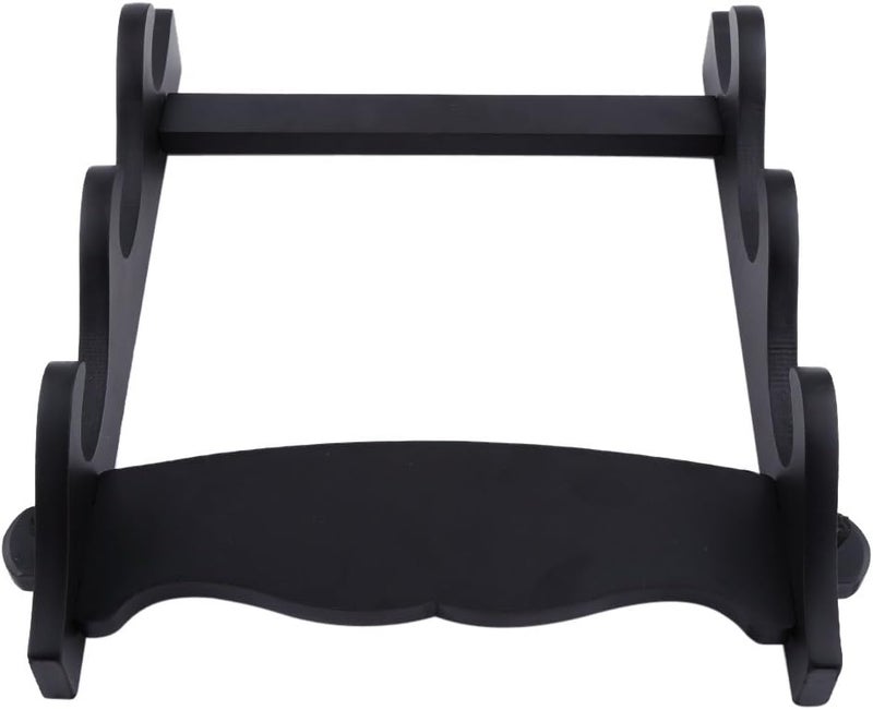 klarako Three-Tier Sword Holder Wall Mount, Samurai Sword Katana Stand Hanger Bracket Display for Katana Wakizashi and Standard Swords - Image 3