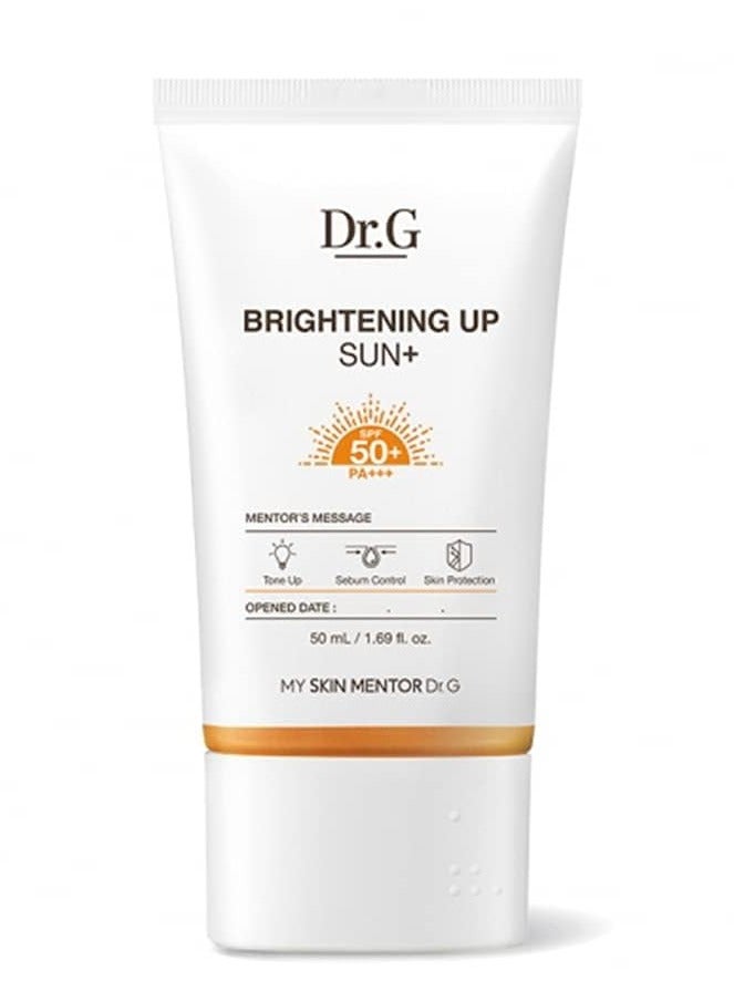 Dr. G BRIGHTENING UP SUN+ - Tone Up & Skin Protection - 50ml - Image 1