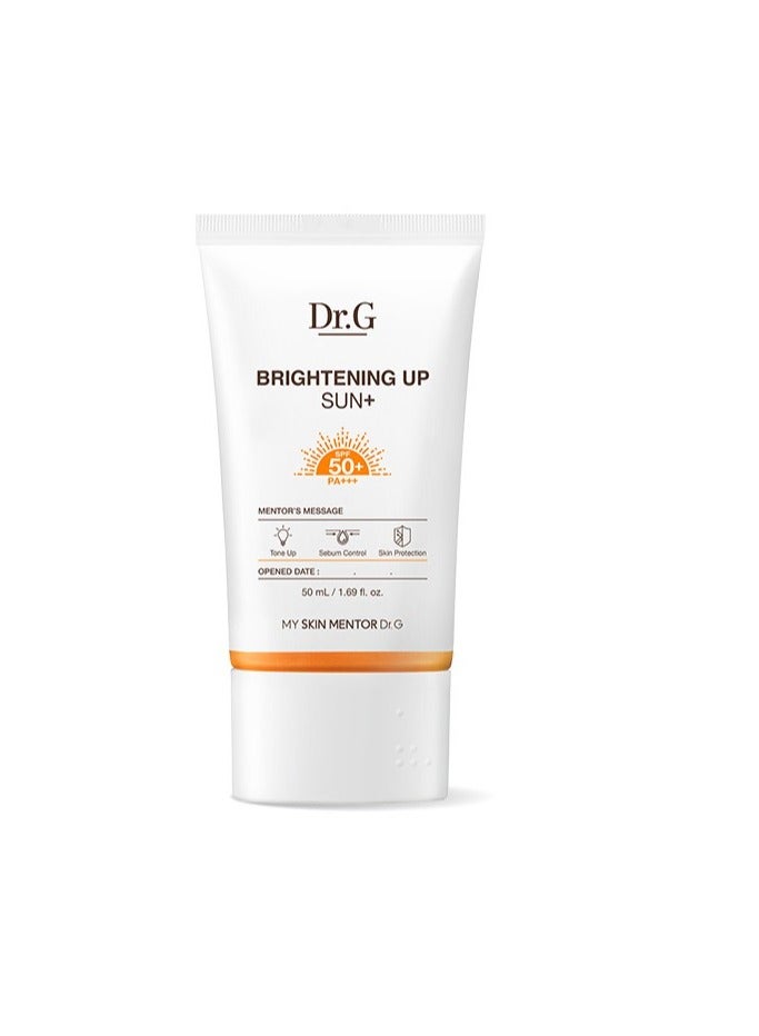 Dr. G BRIGHTENING UP SUN+ - Tone Up & Skin Protection - 50ml - Image 3