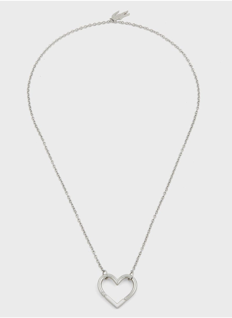 LACOSTE - Stainless Short Necklace - Image 1