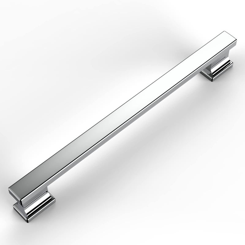 Amerdeco 10 Pack Polished Chrome Cabinet Pulls, 7 Inch Hole Centers, Kitchen Cabinet Handles, Cabinet Hardware, Zinc Alloy, Modern Style - Image 4