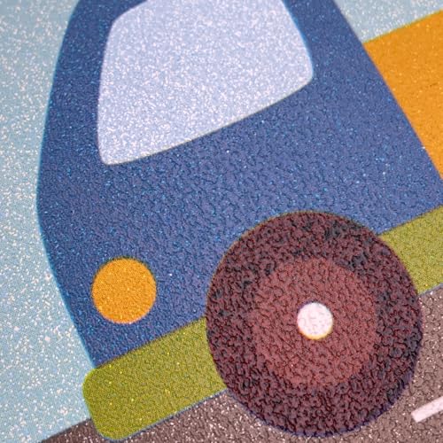 LoveFaye Yifely Traffic Car Wallpaper Border Self-Adhesive Wall Decor Sticker for Kids Room Nursery School Classroom - Image 5