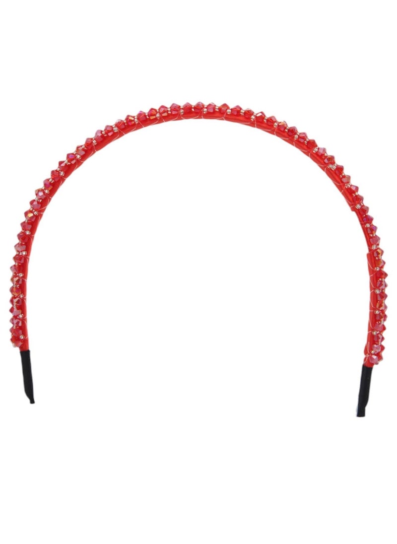 دىدانيالا طوق إيريكا للبنات بتطريز أحمر - Image 3