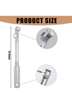 Y&D Wrench Extender Tool for Mechanics, Garage, and Handyman, 15 Inch Torque Amplifier Extension with 1/2 Hole Wrenches  - Image 4