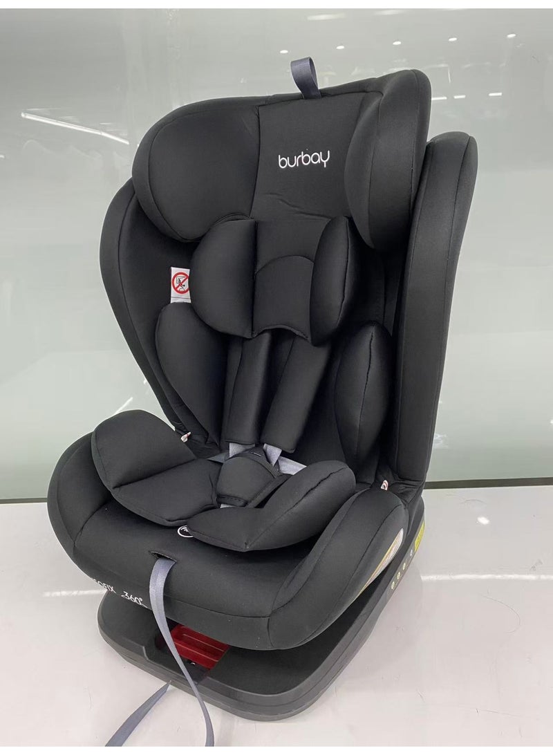 بورباي مقعد سيارة بزاوية 360 درجة مع نظام تثبيت ISOFIX من بورباي - من حديثي الولادة إلى 6 سنوات - Image 3