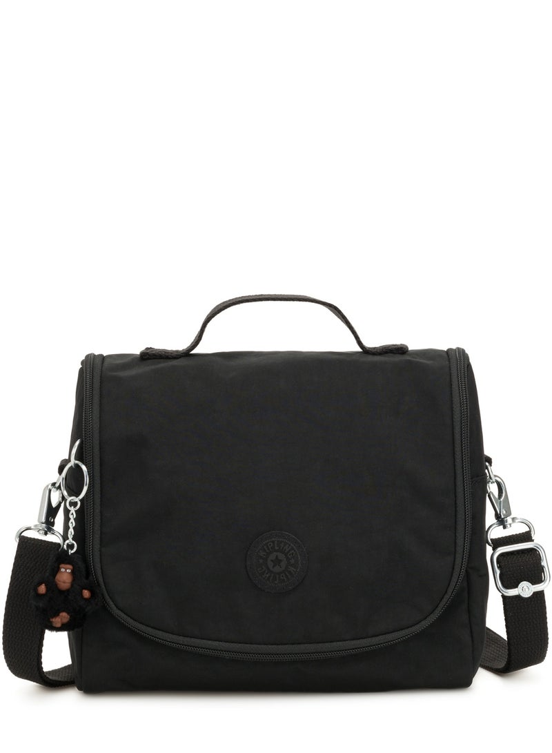 kipling New Kichirou kids Insulated medium lunch bag with trolley sleeve True Black - Image 1