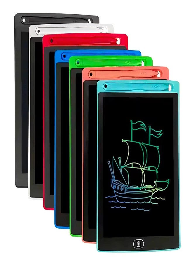 FUBIX LCD Writing Tablet for Kids 8.5 Inch E- Note pad | Magic Slate with Stylus Pen | Screen-Free Toys for Learning, Drawing and Fun-Play Activities (Multicolor) - Image 1