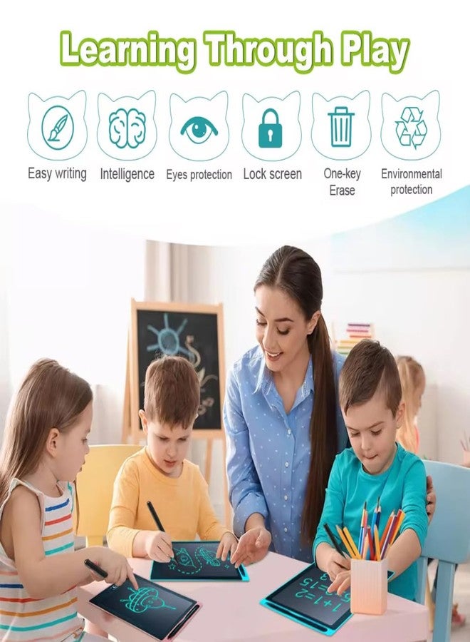 FUBIX LCD Writing Tablet for Kids 8.5 Inch E- Note pad | Magic Slate with Stylus Pen | Screen-Free Toys for Learning, Drawing and Fun-Play Activities (Multicolor) - Image 5