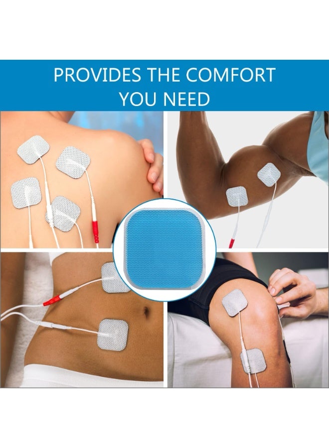 OSHIMA Replacement Gel Pads, Compatible with Beurer EM 59 Heat Devices, 45 x 45 mm Electrode Pads for Abdominal Trainer, Applicable to Beurer-EM 59 Gel Replacement - Image 5