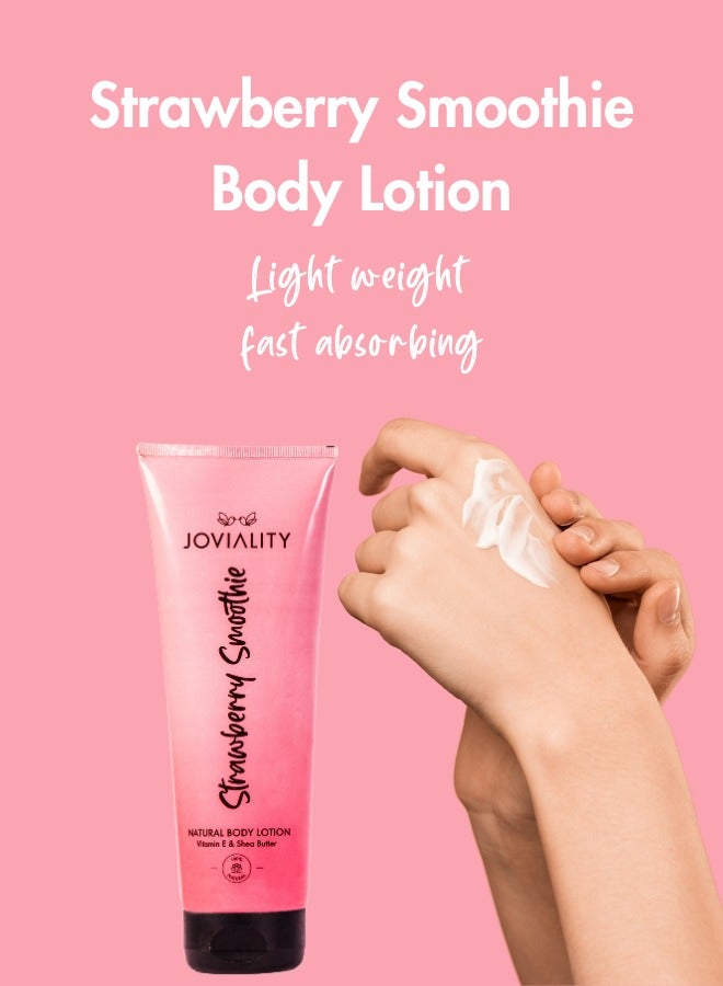 جوفيالتي ستروبيري سموثي بادي لوشن من جوفياليتي 240مل - Image 2