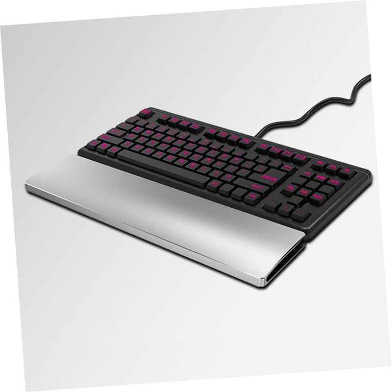 Ergonomic Aluminum Alloy Keyboard Wrist Rest With Non Slip Base For Comfortable Typing And Gaming - Image 5